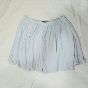 Brandy Melville suede skirt