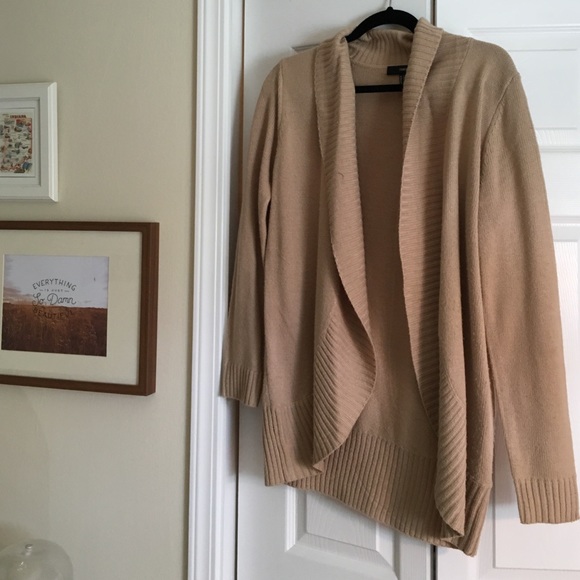 2 for 30% off! Comfy, Tan Cardigan