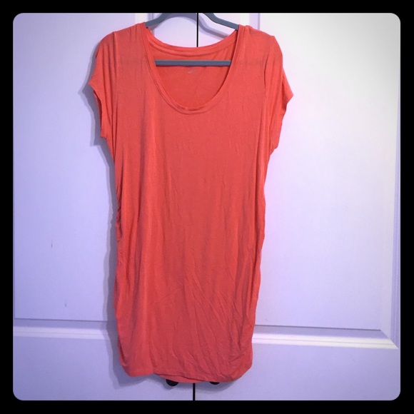 ✅SOLD✅Orange soft tunic top - maternity