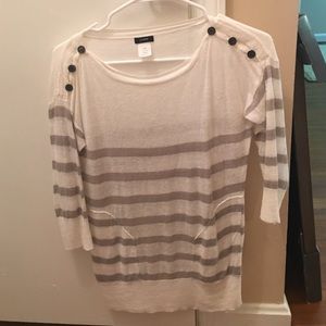 J Crew Striped Sweater Size XXS