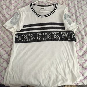Victoria Secret Pink shirt with bling