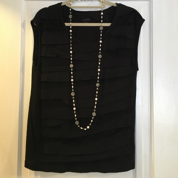 LOFT Layered Knit Top