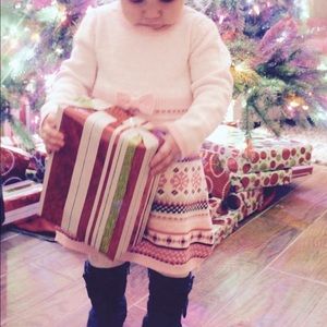 Christmas sweater dress