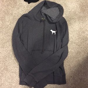 Dark Gray Victoria secret hoodie