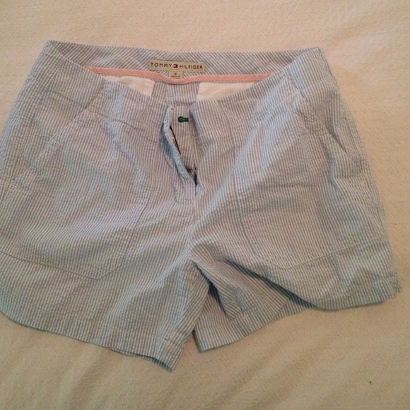 Tommy Hilfiger Blue Seersucker shorts