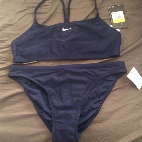 Size 14 two piece Nike bathing suit