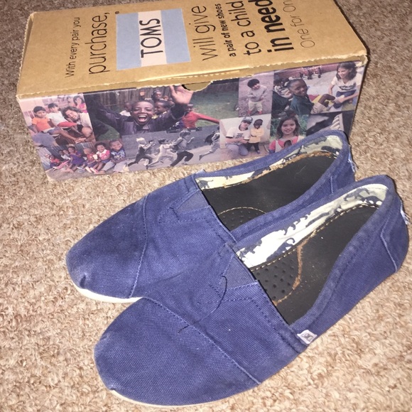 Toms shoes.