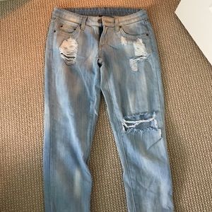 LF stores denim jeans