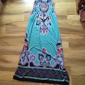 Colorful maxi dress
