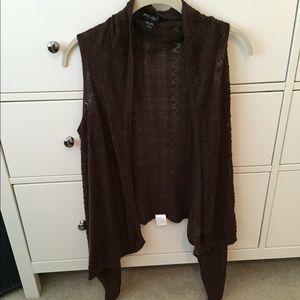 Lord & Taylor Open Knit Sweater