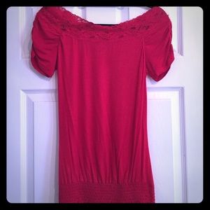 Off-Shoulder Lacey Frederick's Blouse