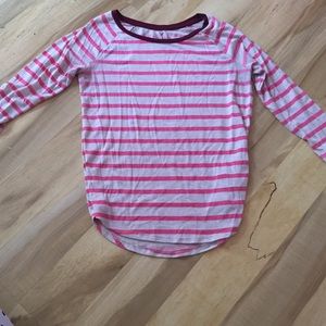3/4 length long sleeve top