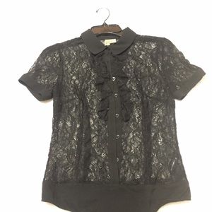 Forever21 Sheer Bodysuit