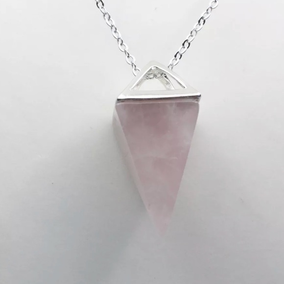 Natural Quartz chain Necklace