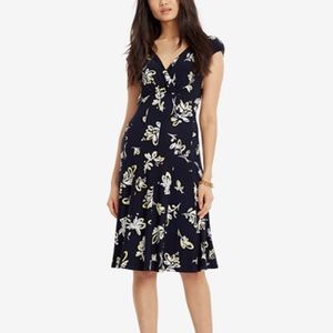 Ralph Lauren Printed Faux-Wrap Dress