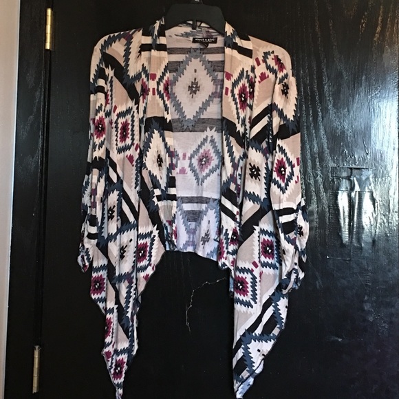 TWO! Aztec Designed Cardigans