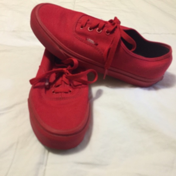 Red Vans