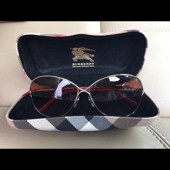 Authentic Burberry sunglasses.