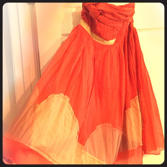 Rui strapless cocktail dress - Picture 1 of 4