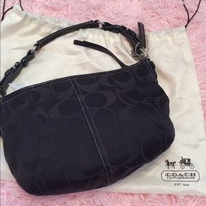 Authentic Black Coach Bag