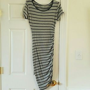 Fitting stripe gray and black