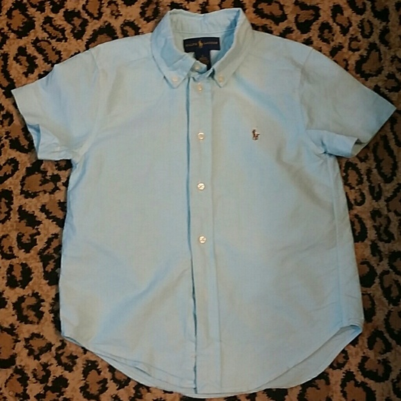 Ralph Lauren Button Down Polo Shirt Size 5