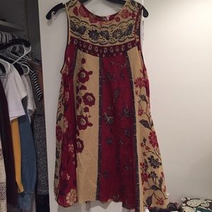 Free People Floral Tank Dress