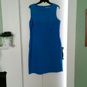 Flattering turquoise dress