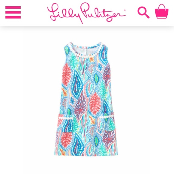 EUC girls 2-3 Let Minnow Lilly Pulitzer Dress