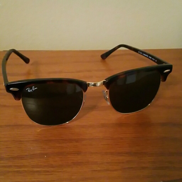 Authentic Ray-Ban Clubmaster Sunglasses
