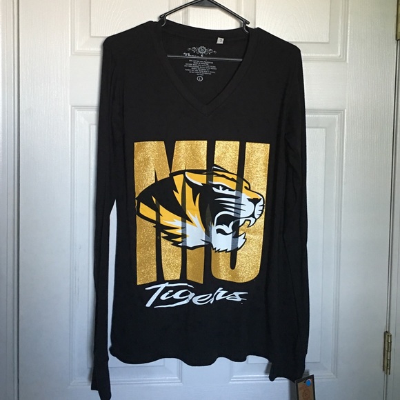 Mizzou Tigers Shirt ~ women's M/L~brand new