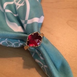 Kendra Scott Judy Ring in Iridescent Red