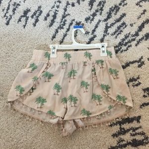 Palm tree shorts