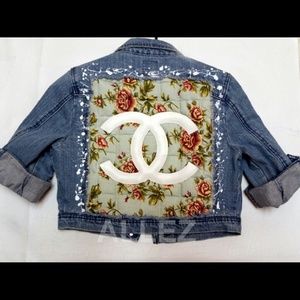 Custom Handmade Denim Jean Jacket