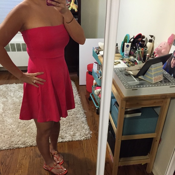 Strapless dress from Express in size M - Picture 2 of 3