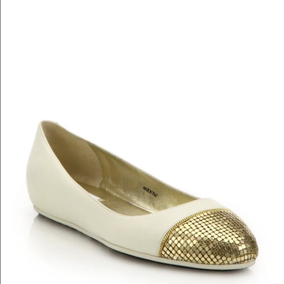 Jimmy Choo Shoes - NWOT Jimmy Choo Waine Chainmail Flats