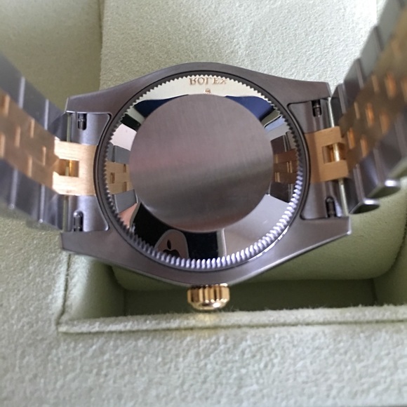 •ROLEX• Champagne Jubilee Datejust Diamond Watch - Picture 6 of 8