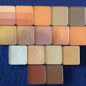 Inglot eyeshadow collection