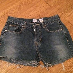 High waisted Clavin Klein vintage shorts