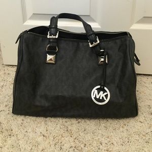 Michael Kors large black satchel