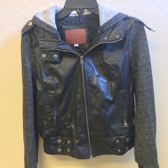 Faux Leather Jacket