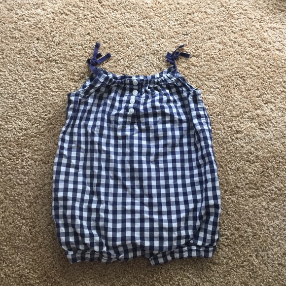 Baby Gap Gingham Romper