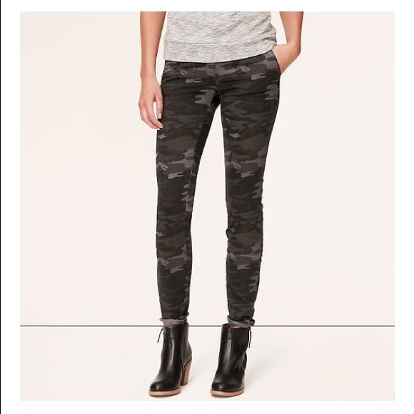 Loft skinny fit Marisa Gray Camo - 6p