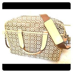 Authentic Signature Coach Hudson Commuter Bag