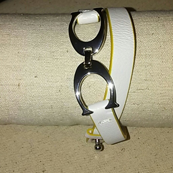 Coach Jewelry - Coach leather bracelet Coach Jewelry - Coach leather bracelet