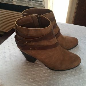 Brown booties