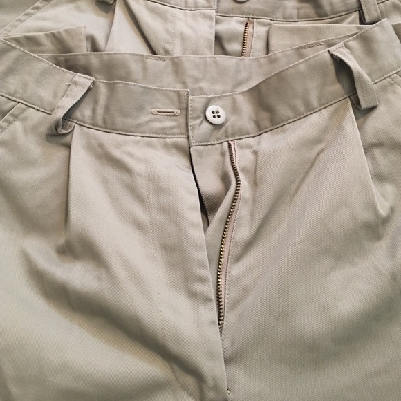 New!  Never Worn! 2 Pairs! Khaki Pants - Picture 2 of 4