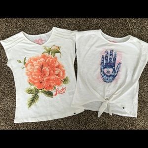 Girls' Lucky Brand tees (Price is for Both)
