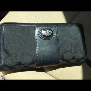 Black Coach Wallet