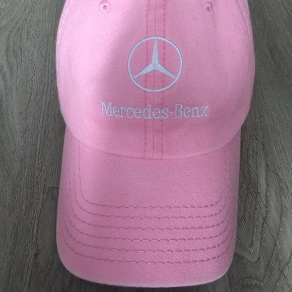 Pink Mercedes Benz Hat
